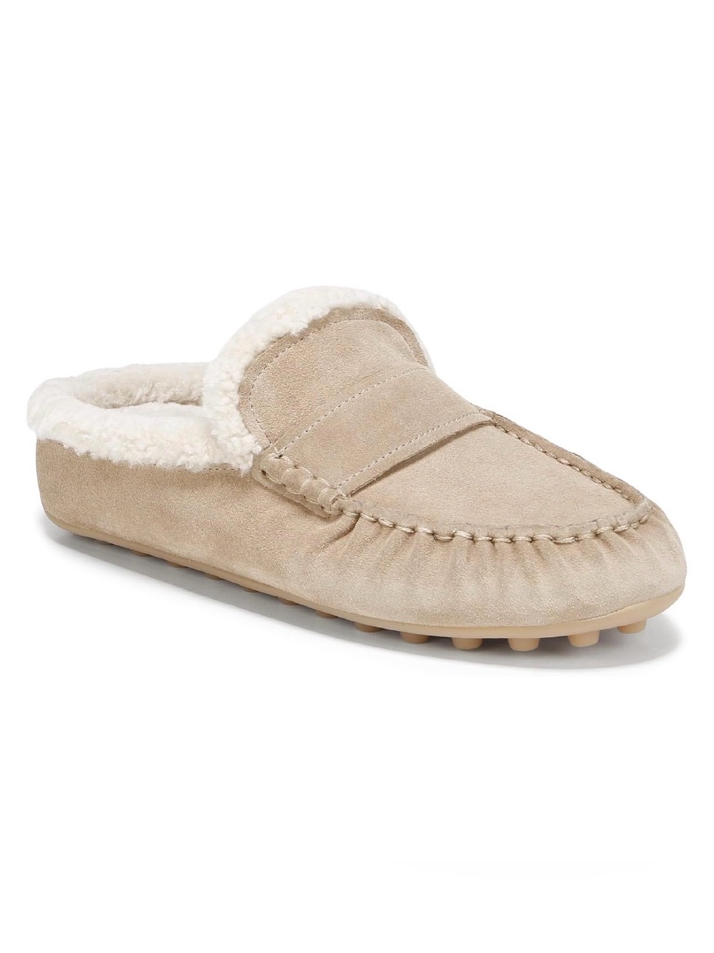 Vince Berkley Shearling Driving Mule